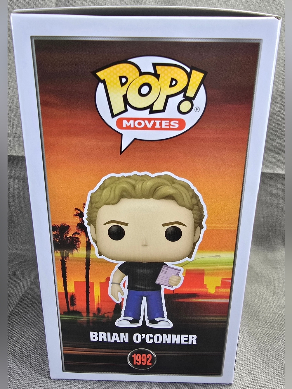 Funko Pop! Vinyl:  Brian O’Conner Funko #1992 (Nib) With Pop Protector - Picture 6 of 7